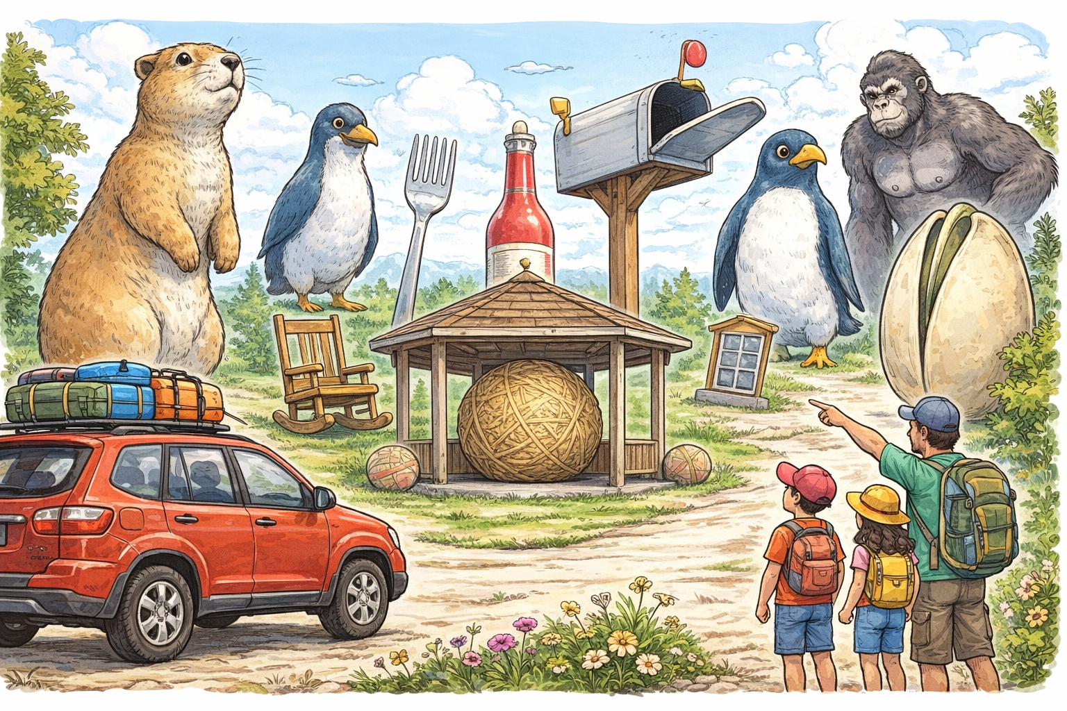 15 Weird Roadside Attractions That Make Family Road Trips Unforgettable